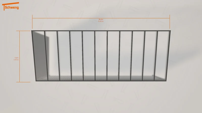 #DE Schweng Pultdachcarport S350 (ID pbv838) #MTG