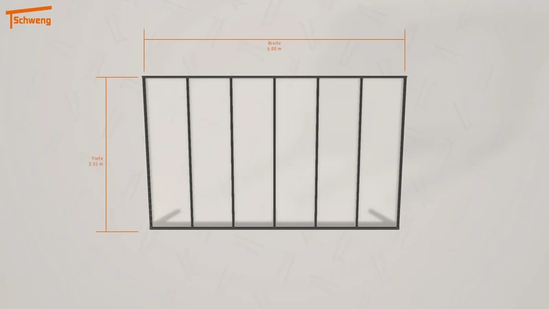 #DE Schweng Terrassenüberdachung S350 (ID ygz798)