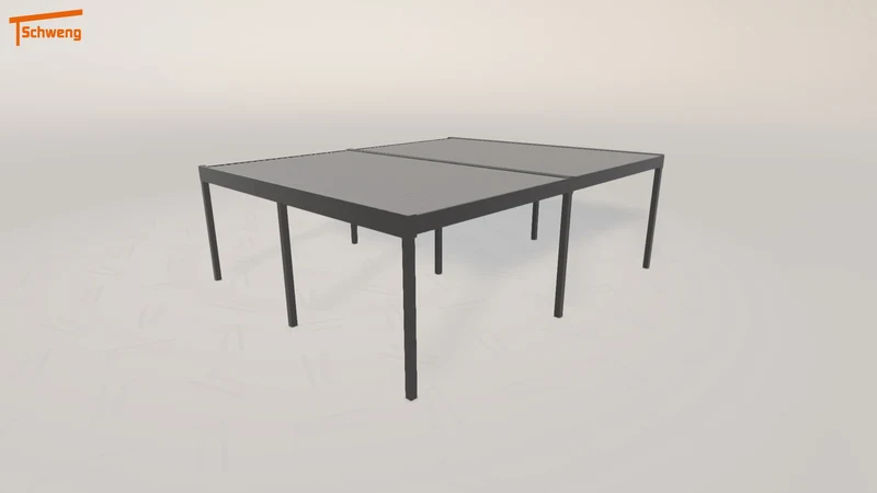 #DE Schweng Flachdachcarport C600 (ID 2q9wnq) #MTG