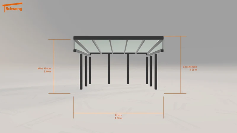 #DE Schweng Terrassenüberdachung S400 (ID 85jgwj)