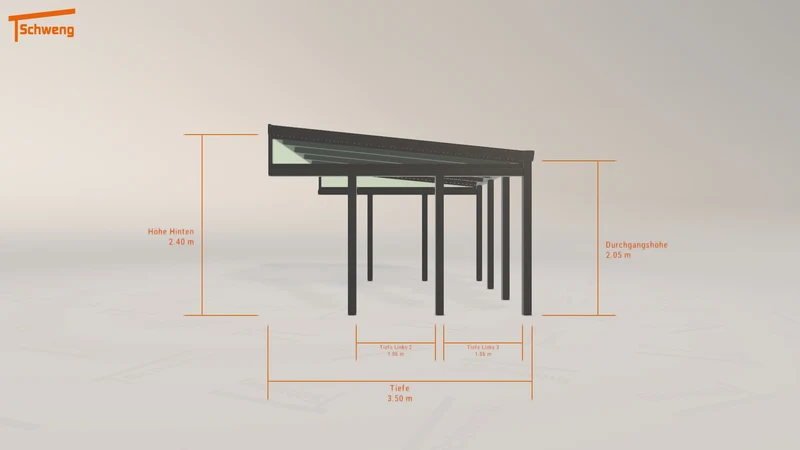 #DE Schweng Terrassenüberdachung S400 (ID 85jgwj)