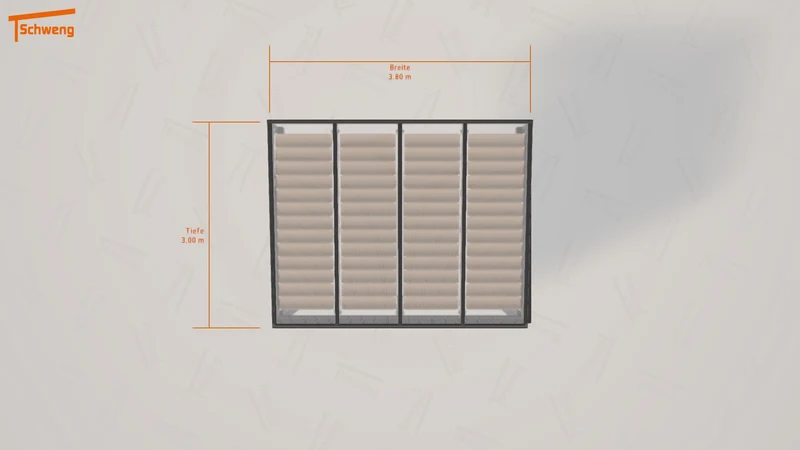 #DE Schweng Terrassenüberdachung S350 (ID 33yp43)