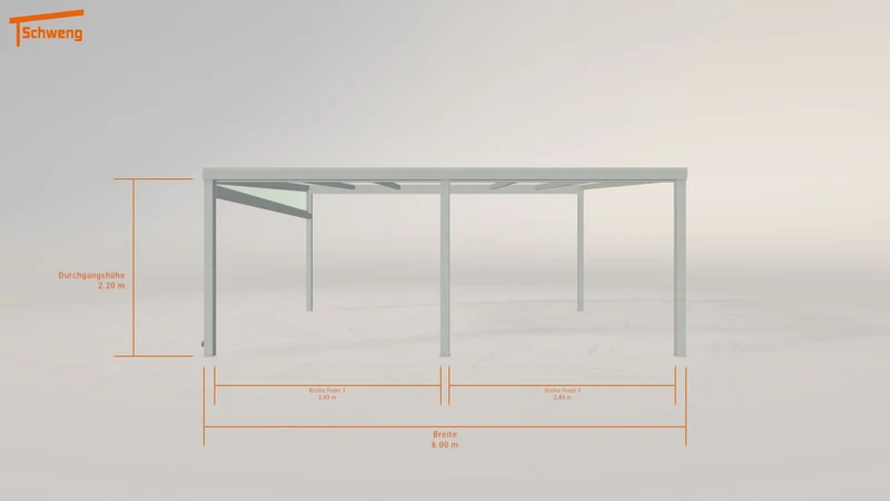 #AT Schweng Pultdachcarport S400 (ID 5m7wyr) #MTG