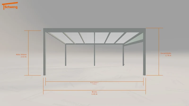 #AT Schweng Pultdachcarport S400 (ID 5m7wyr) #MTG