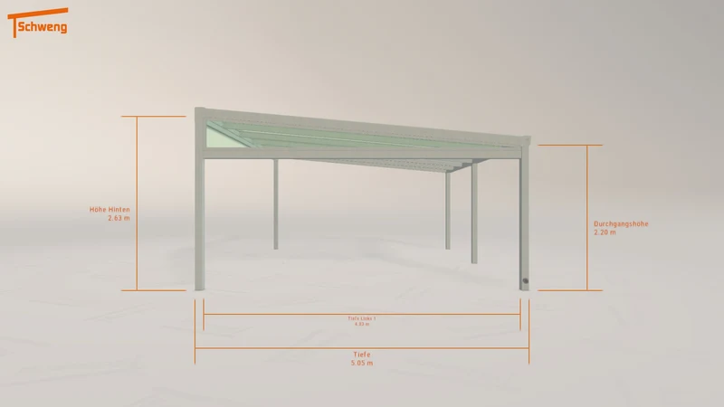 #AT Schweng Pultdachcarport S400 (ID 5m7wyr) #MTG