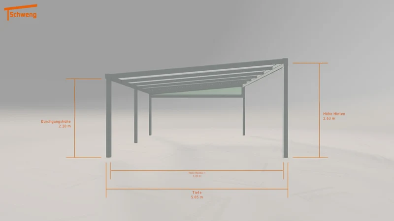 #AT Schweng Pultdachcarport S400 (ID 5m7wyr) #MTG