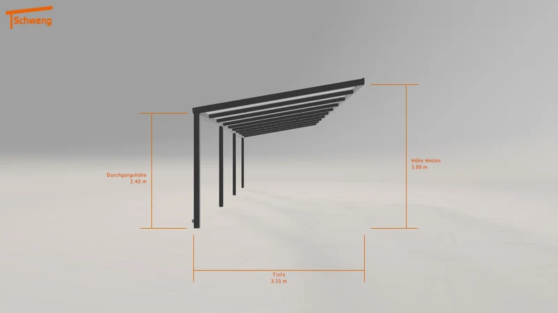 #DE Schweng Pultdachcarport S350 (ID 425jnd) #MTG