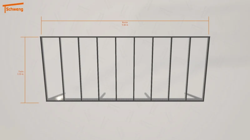 #DE Schweng Pultdachcarport S350 (ID 425jnd) #MTG