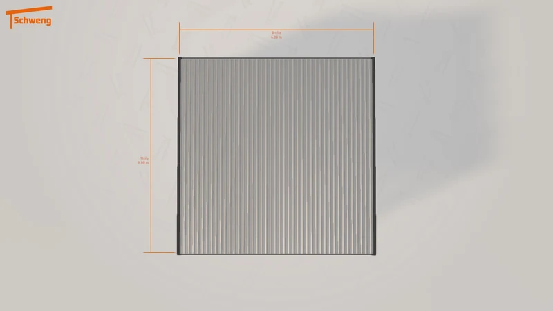 #DE Schweng Flachdachcarport C600 (ID rjy55g) #MTG
