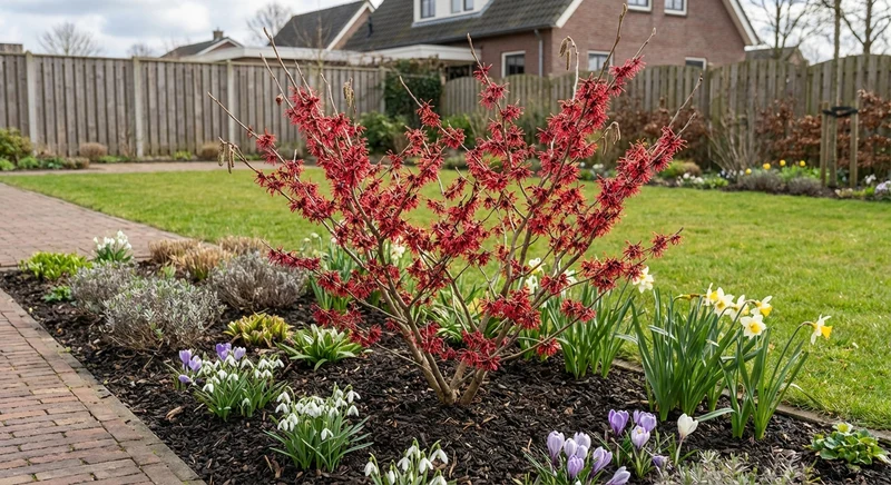 Zaubernuss (Hamamelis intermedia 'Rubin')