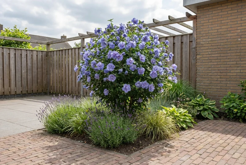 Eibischstrauch (Hibiscus syriacus Blue Chiffon)
