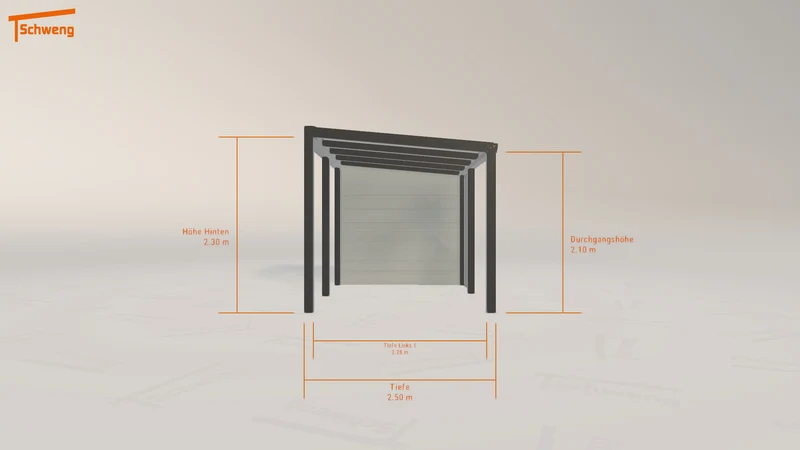 #DE Schweng Terrassenüberdachung S350 (ID qd9x4v)