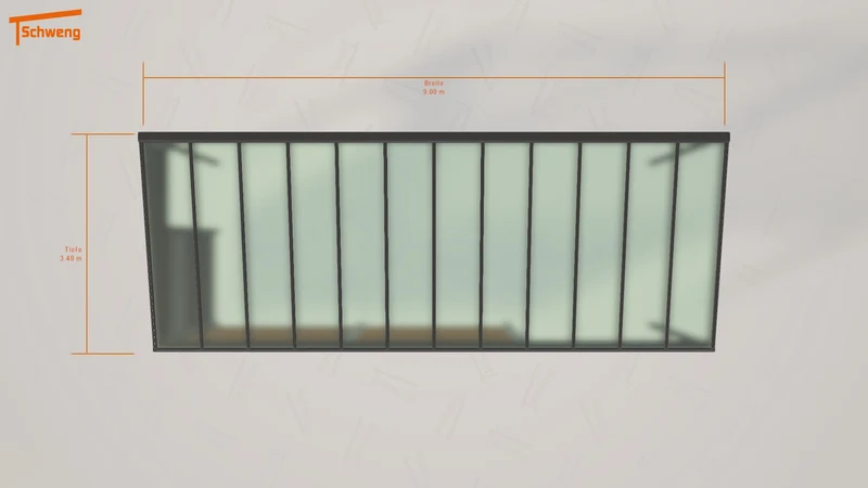 #DE Schweng Pultdachcarport S350 (ID k2v4pg) #MTG