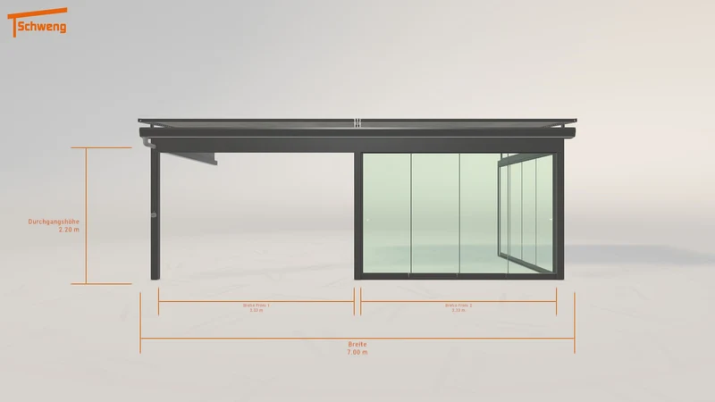 #DE Schweng Terrassenüberdachung S400 (ID 5m7xvk)