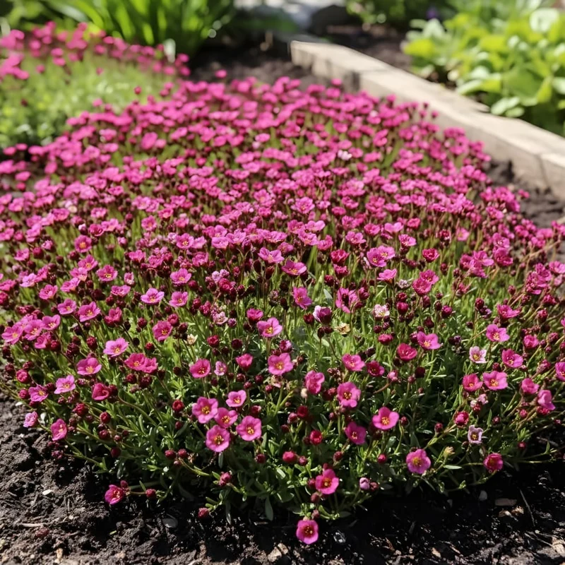 Moos-Steinbrech Rosa