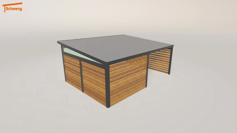 #AT Schweng Pultdachcarport S400 (ID 7722x5) #MTG