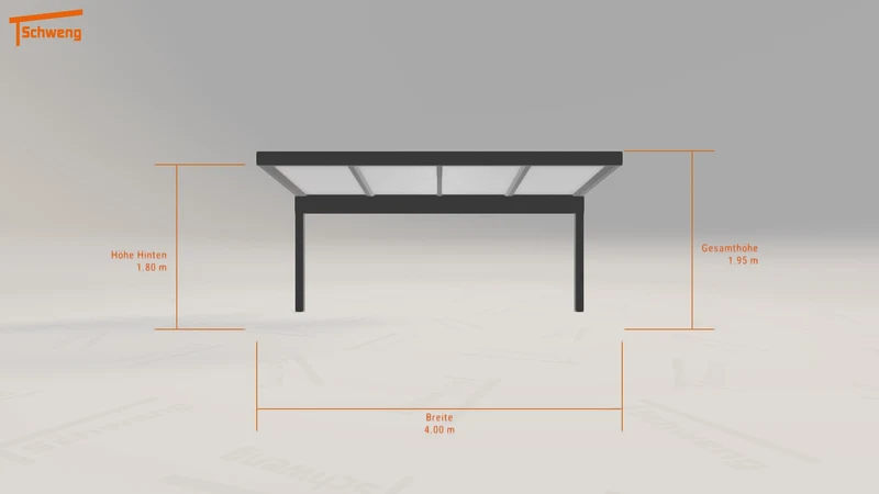 #DE Schweng Terrassenüberdachung S350 (ID x7z3m3)
