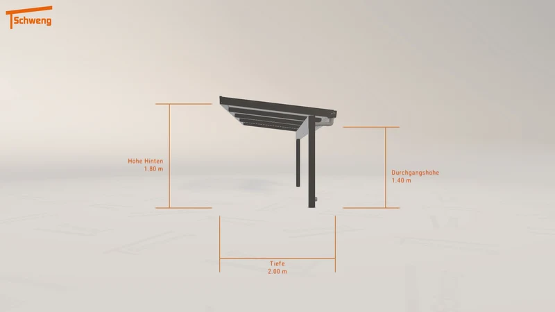 #DE Schweng Terrassenüberdachung S350 (ID x7z3m3)