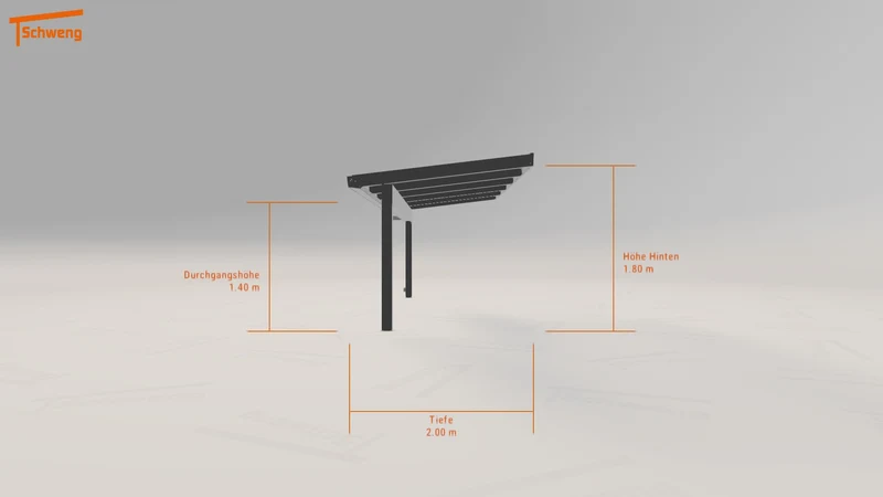 #DE Schweng Terrassenüberdachung S350 (ID 5m7dy8)