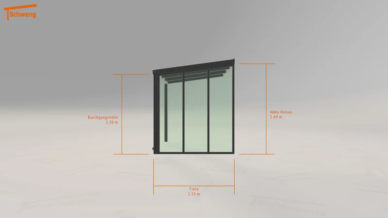 #DE Schweng Terrassenüberdachung S350 (ID n5vnjv)