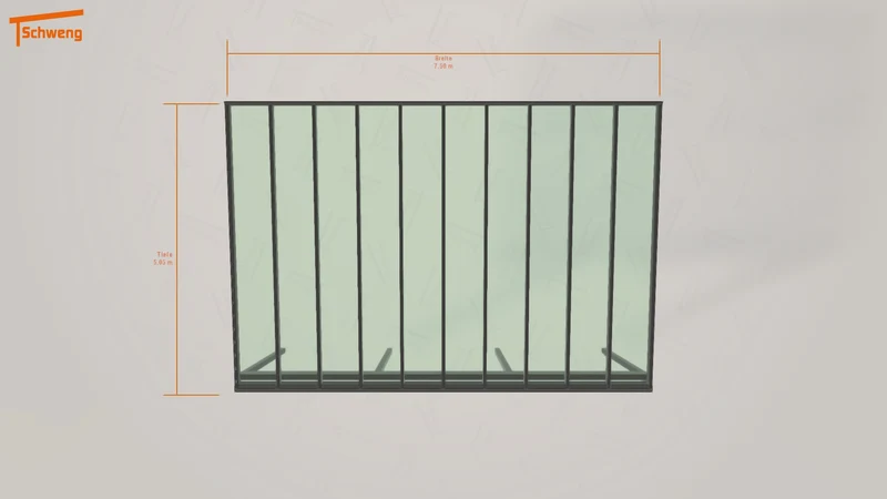 #DE Schweng Terrassenüberdachung S400 (ID 425mgd)