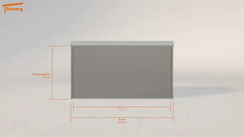 #DE Schweng Terrassenüberdachung S350 (ID v42wdn)