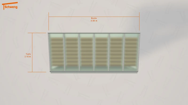 #DE Schweng Terrassenüberdachung S350 (ID v42wdn)