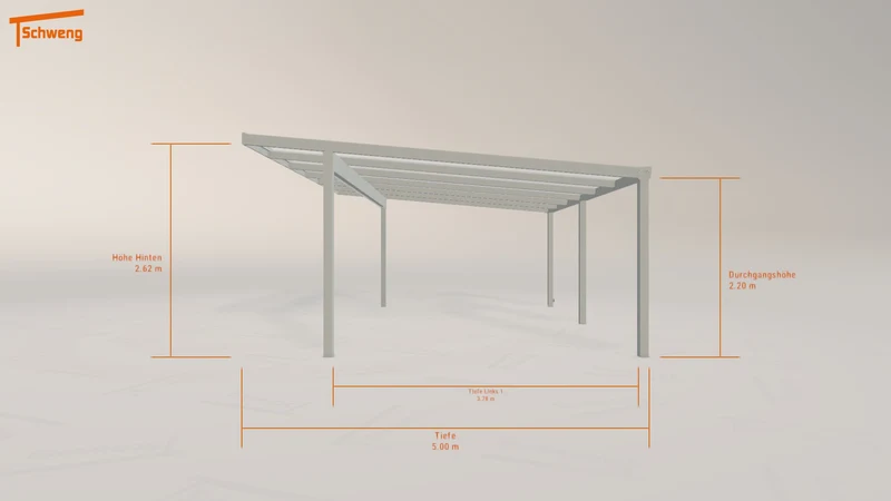 #DE Schweng Pultdachcarport S400 (ID pbvy37) #MTG