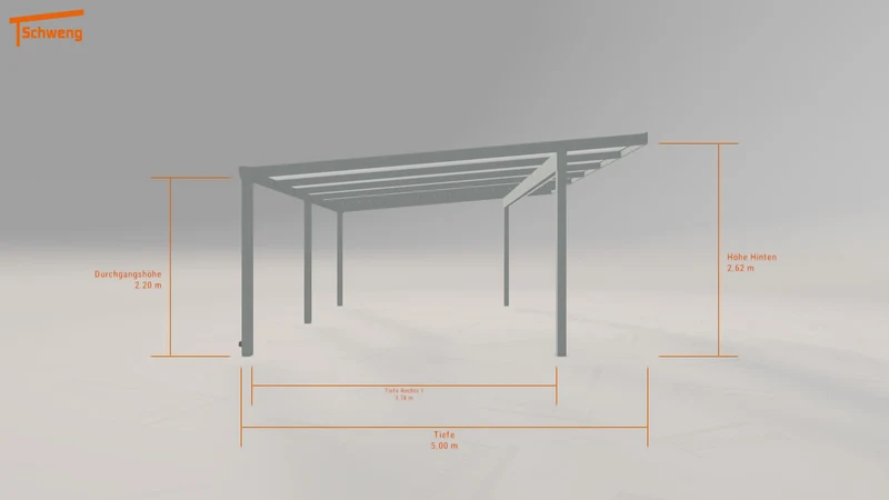 #DE Schweng Pultdachcarport S400 (ID pbvy37) #MTG