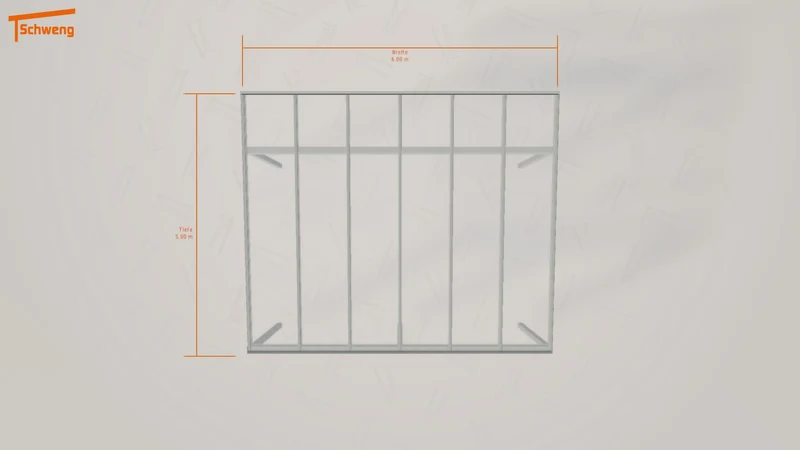 #DE Schweng Pultdachcarport S400 (ID pbvy37) #MTG