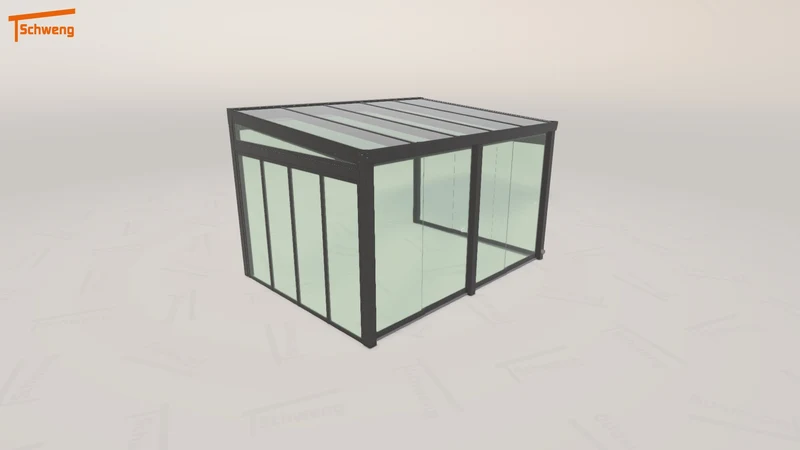 #DE Schweng Terrassenüberdachung S400 (ID jjgv3n)