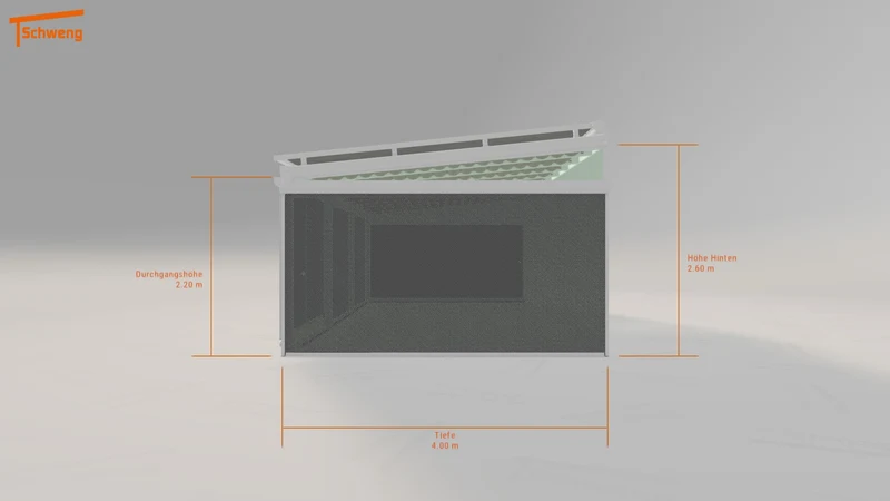 #AT Schweng Terrassenüberdachung S400 (ID x7z2k9)