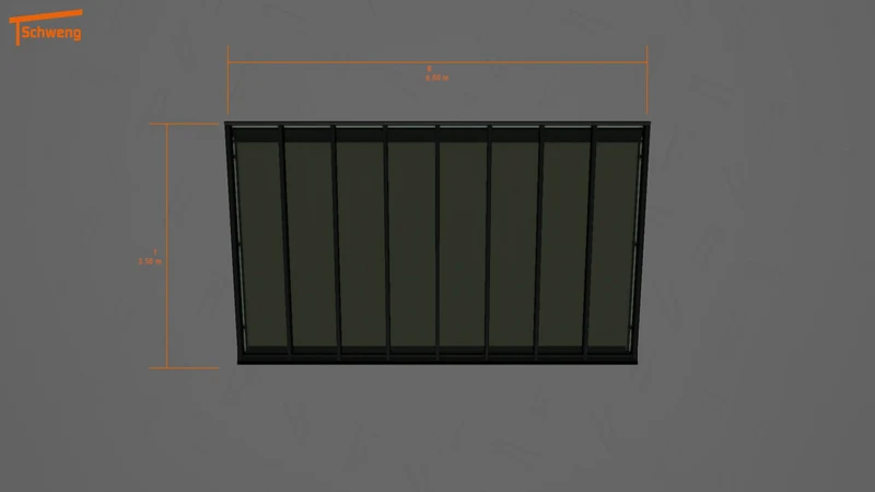 #DE Schweng Terrassenüberdachung S400 (ID 85jbxq)