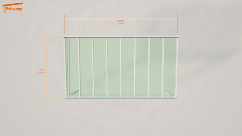 #DE Schweng Terrassenüberdachung S400 (ID dvd37y)