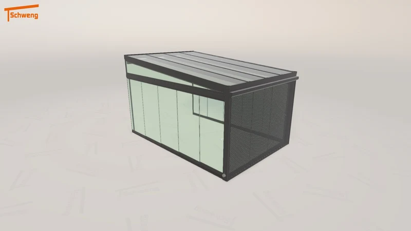 #DE Schweng Terrassenüberdachung S400 (ID 33yj5q)