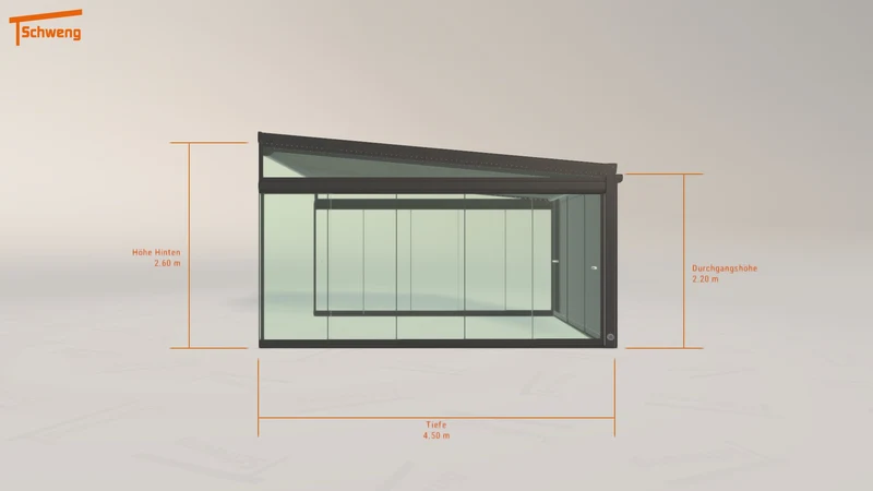 #DE Schweng Terrassenüberdachung S400 (ID 33yj5q)