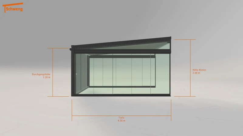 #DE Schweng Terrassenüberdachung S400 (ID 33yj5q)