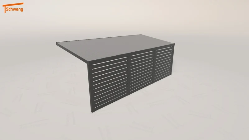 #DE Schweng Pultdachcarport S400 (ID w3jxb7)