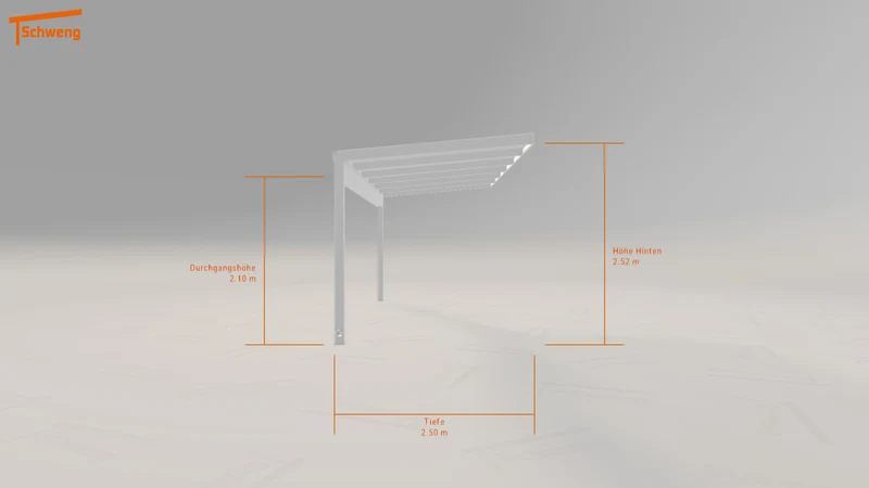 #DE Schweng Pultdachcarport S350 (ID g7dpk7) #MTG