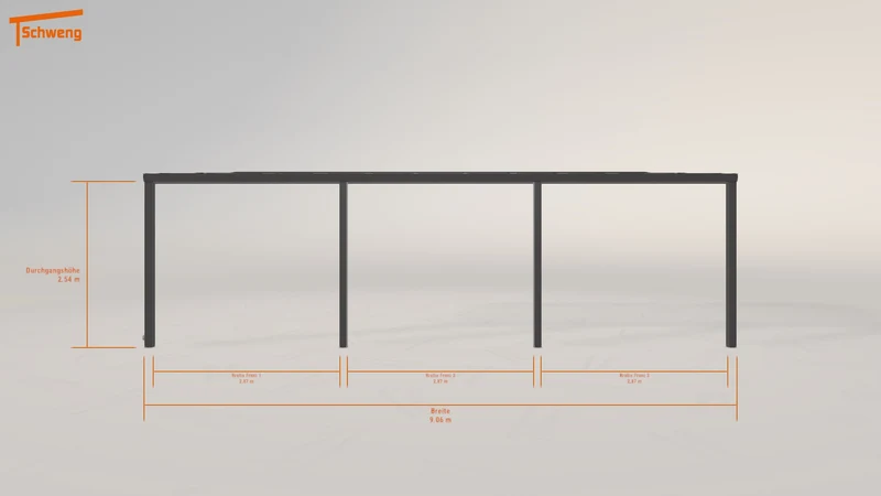 #DE Schweng Pultdachcarport S350 (ID zb3yq7) #MTG