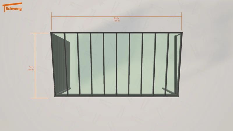 #AT Schweng Terrassenüberdachung S400 (ID 772knj)