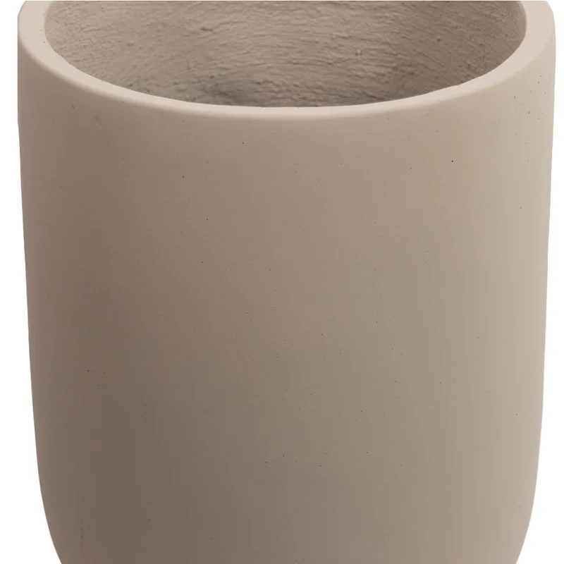 Blumentopf aus Zement – Light Grey