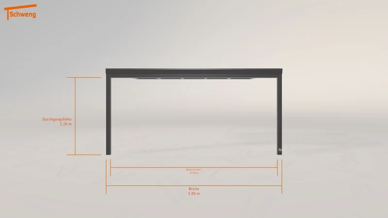 #DE Schweng Terrassenüberdachung S400 (ID 772mn2)