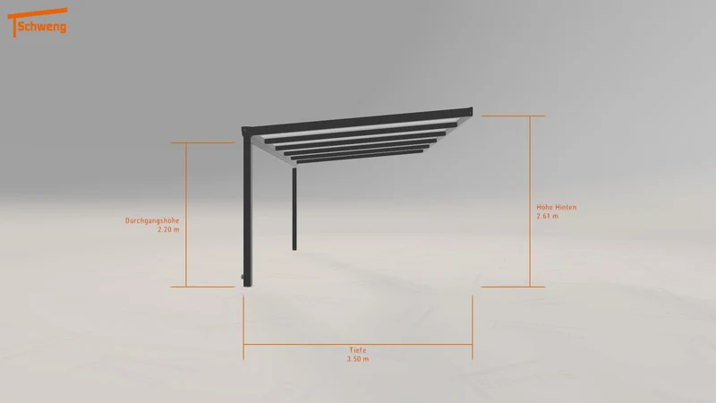 #DE Schweng Terrassenüberdachung S400 (ID 772mn2)