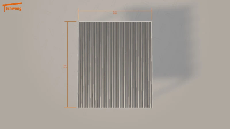 #DE Schweng Flachdachcarport C600+ (ID zb3gzv) #MTG