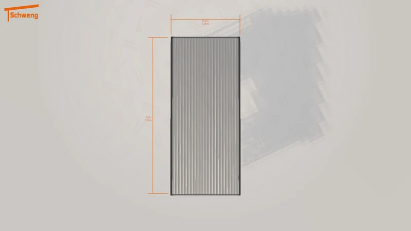 #DE Schweng Flachdachcarport C600 (ID k2vqvp) #MTG