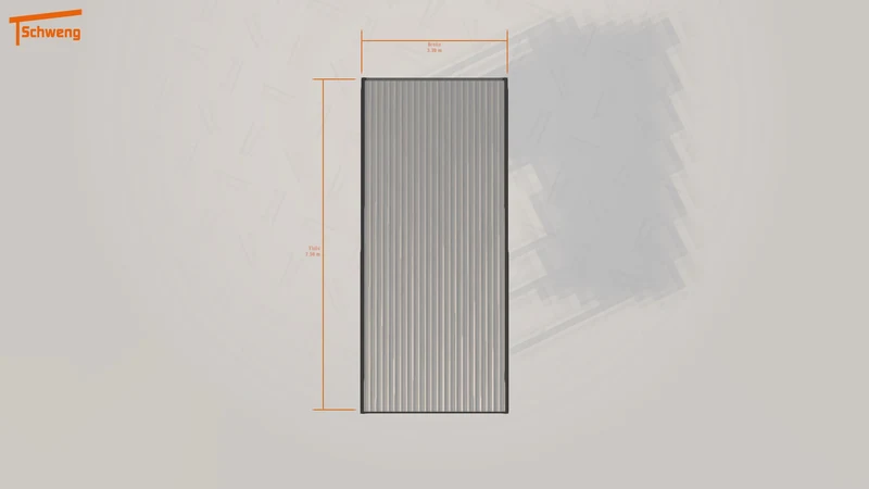 #DE Schweng Flachdachcarport C600 (ID jjgpgn)