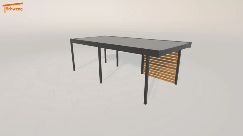 #DE Schweng Flachdachcarport C600 (ID 9wryr3) #MTG