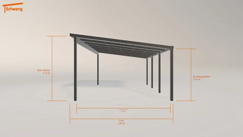 #DE Schweng Pultdachcarport S400 (ID w3jbby) #MTG
