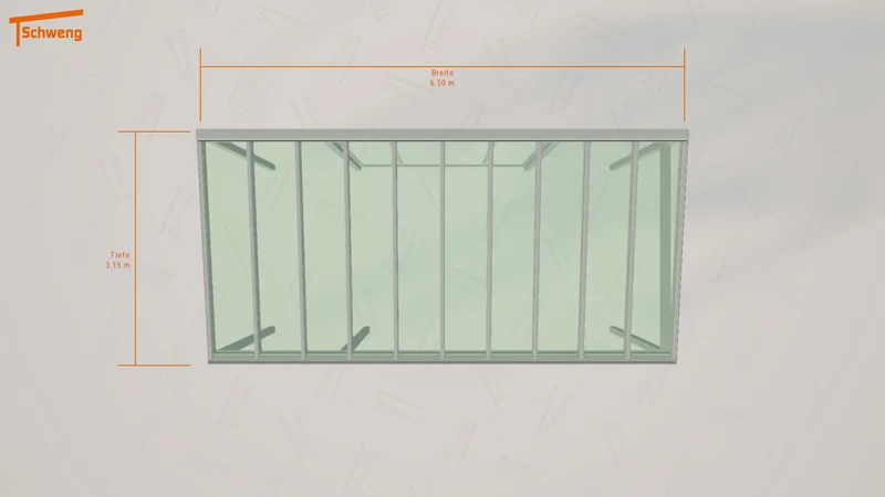 #DE Schweng Pultdachcarport S350 (ID 5m774q) #MTG